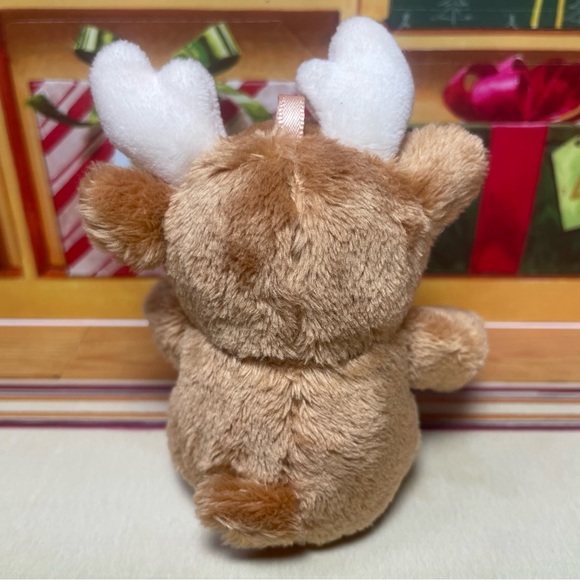 1 BRAND NEW GUND MINI MERRY MOOSE PLUSH ORNAMENT TOY APPROX 4” PRICE FIRM - Picture 4 of 16